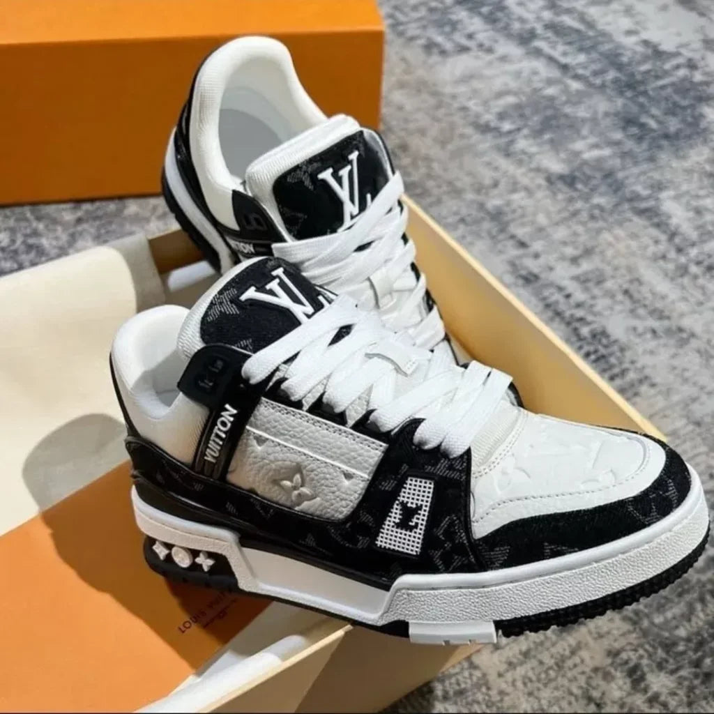 Louis Vuitton LV Trainer Sneaker ‘Monogram Black Denim’