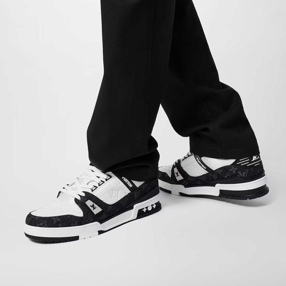 Louis Vuitton LV Trainer Sneaker ‘Monogram Black Denim’
